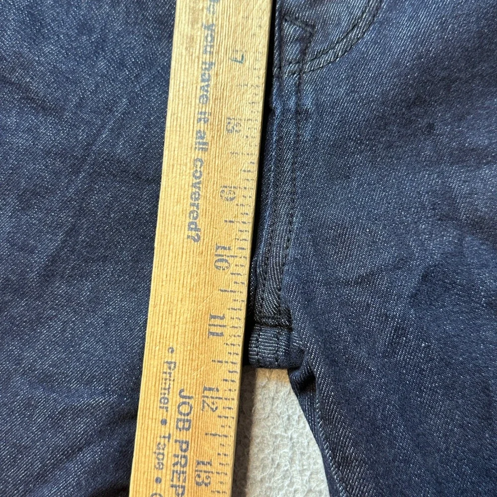 Banana Republic Jeans Mens 34x30 (35x25) Blue Travel Slim Fit Dark Rinse Stretch